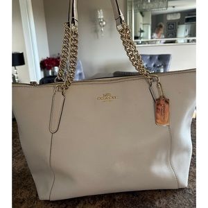 Coach White Ladies Handbag